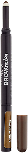 Creion pentru sprancene Maybelline New York Express Brow Satin Duo 02 Medium Brown