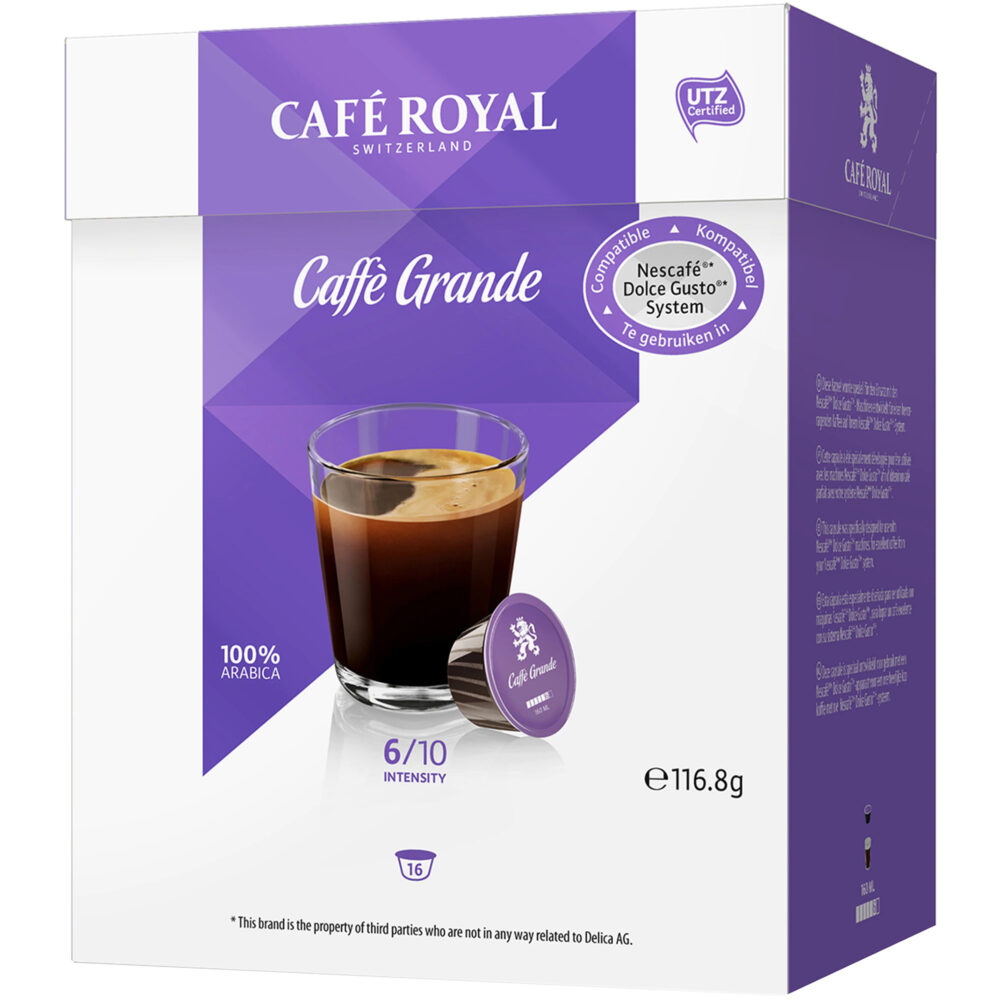 Cafe Royal Caffe Grande compatibile Dolce Gusto, 16 capsule, 116.8 gr.