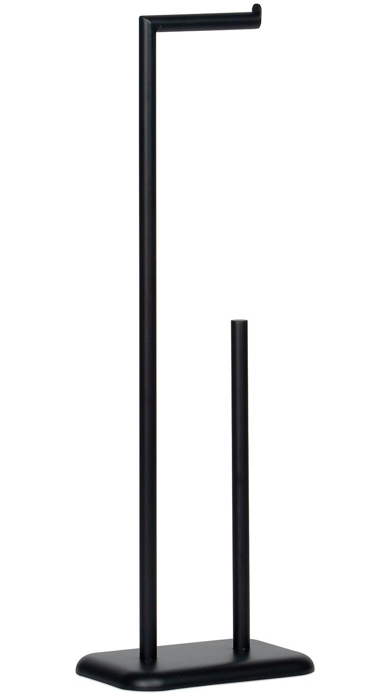 Suport role hartie igienica Dalston, negru, 20x60x13 cm