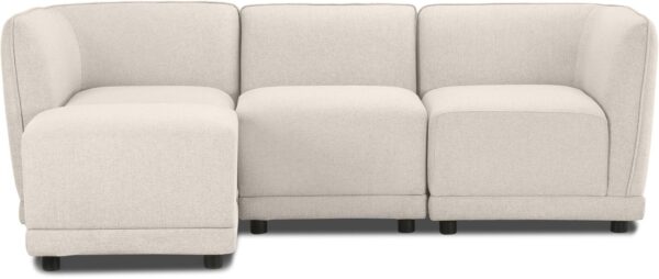 Coltar modular Ari, bej, 228x75x136 cm