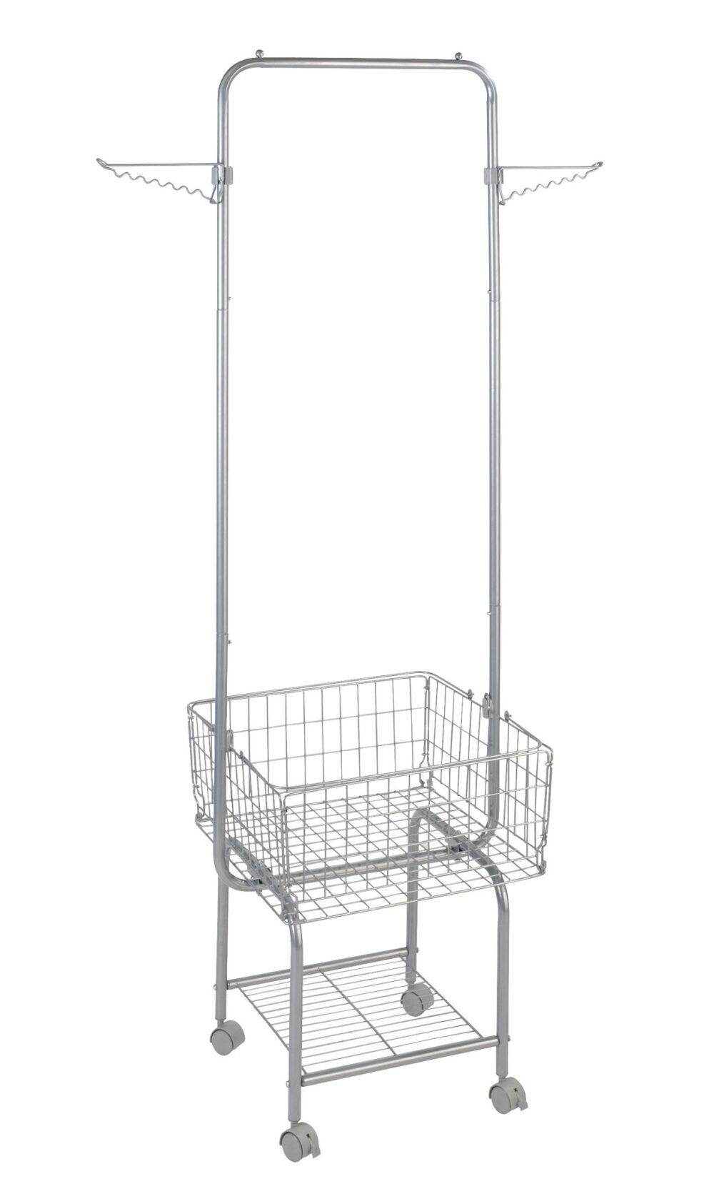Suport Wenko pentru haine, gri, 45x167x88 cm