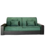 Canapea extensibila 3 locuri Maria, 235x95 cm, verde