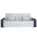 Canapea extensibila 3 locuri Maria, 235x95 cm, gri