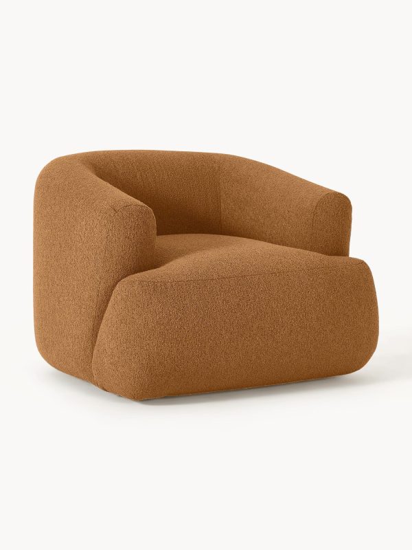 Fotoliu Sofia boucle maro
