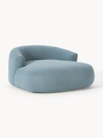 Fotoliu sezlong Sofia boucle bleu